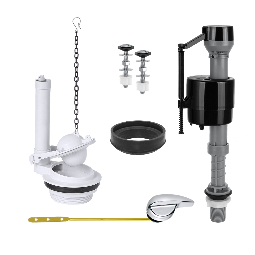 Kit de reparación de tanque de inodoro de 3 pulgadas con válvula de llenado ajustable de 15/16-14 NPSM | Descripción general del producto